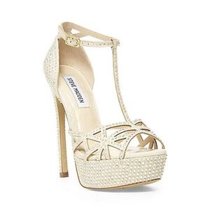 steve madden rhinestone heels